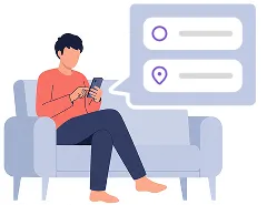 Easy online booking in advance. On the day of your ride, simply board seamlessly.