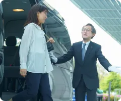 目的地に到着