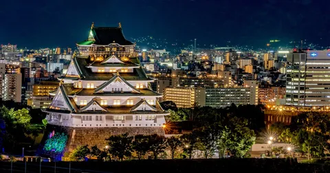 大阪市區夜景包車（3小時）｜大阪城・通天閣・道頓堀・梅田藍天大廈