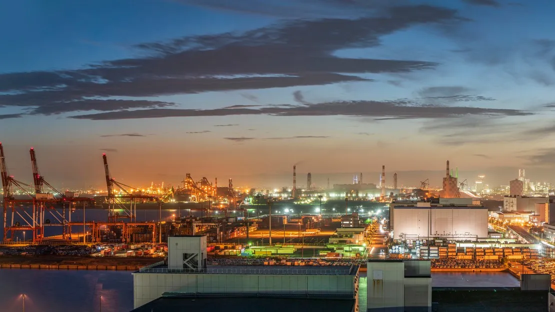 Kawasaki Factory Night View Private Car Charter (3 Hours) | Chidori-cho, Higashi-Ogishima & Kawasaki Marien